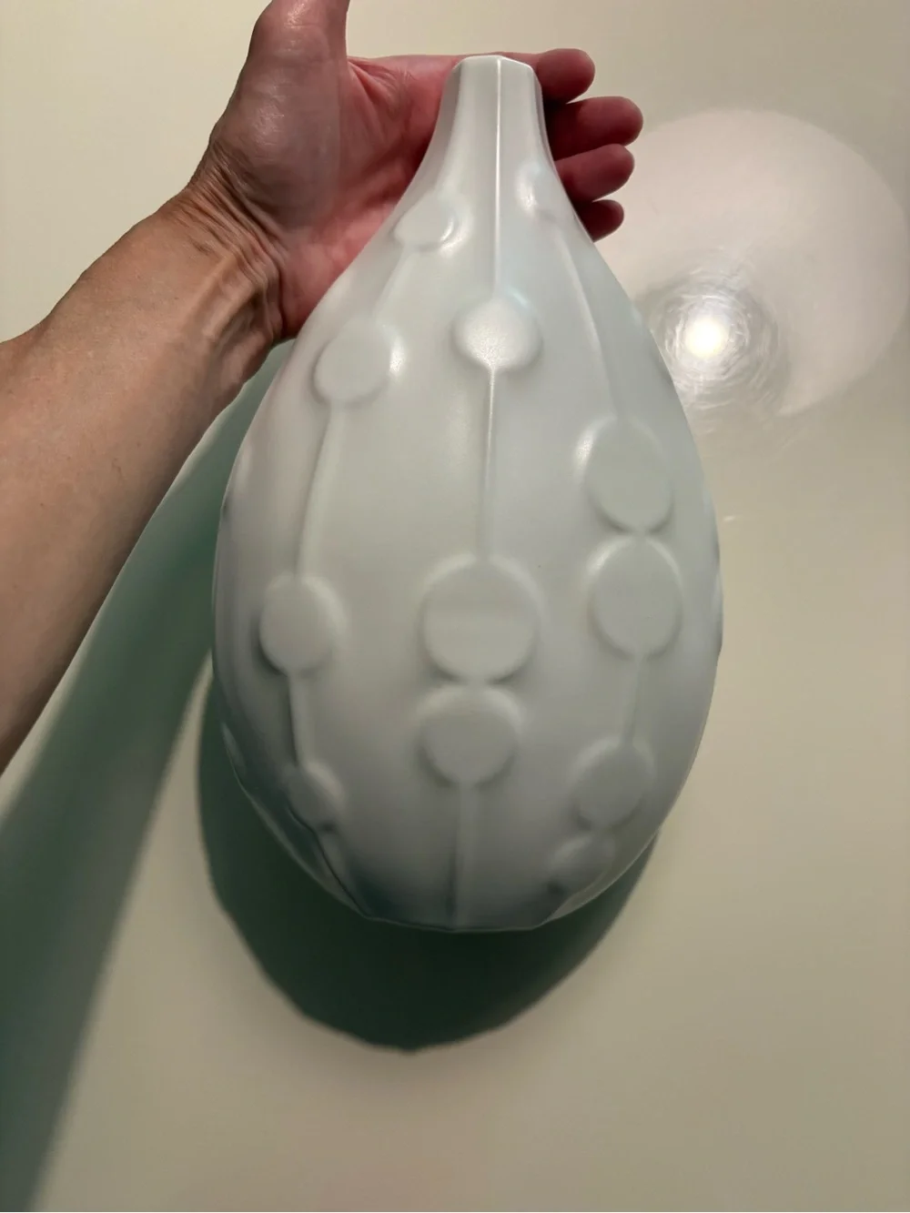 Jonathan Adler White Organic Shaped 11